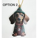 Christmas Doxie decoration
